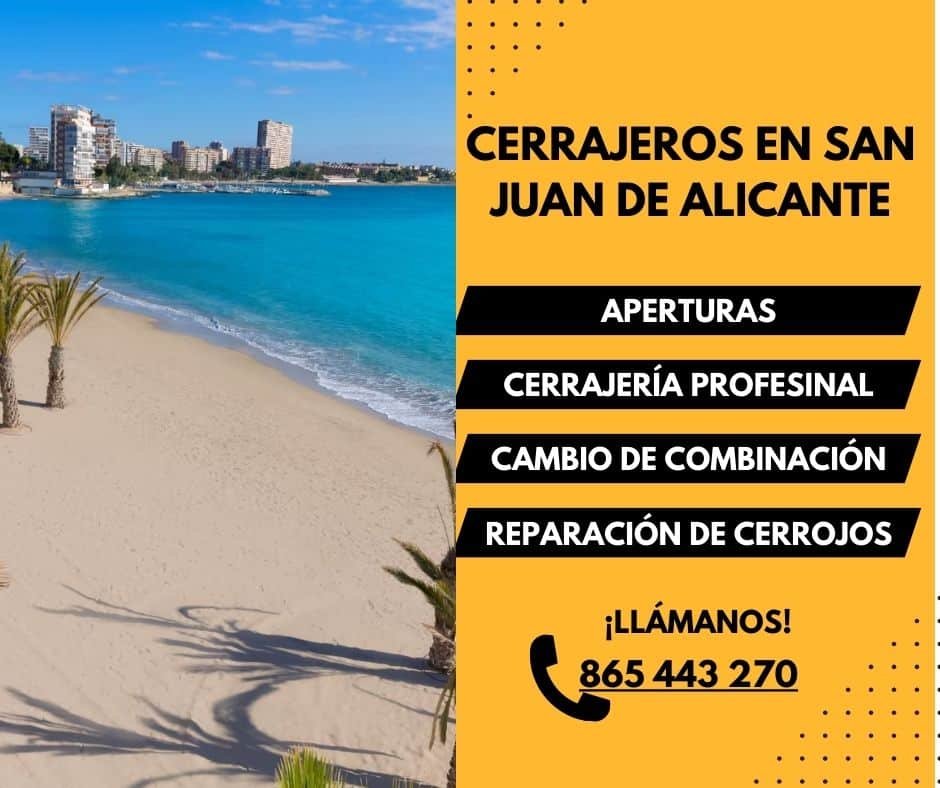 Cerrajeros San Juan de Alicante